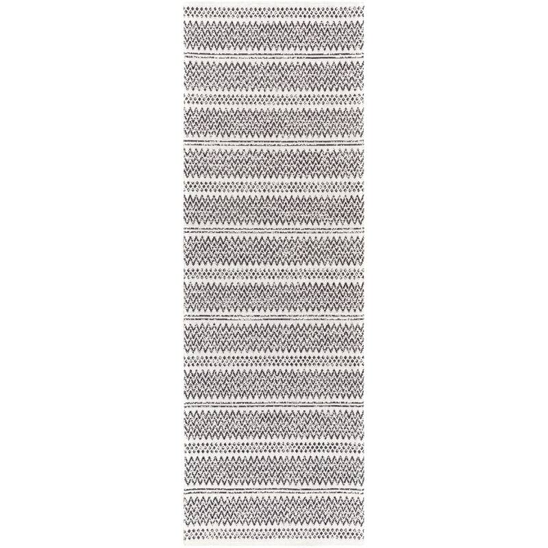 Livabliss Peggie Moroccan Chevron Cotton Area Rug