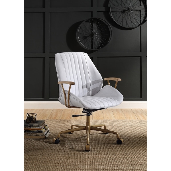 Urban shop quilted 2025 rolling office chair
