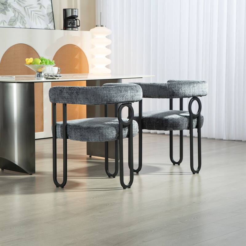 Mid Century Style Dining Chair Set of 2