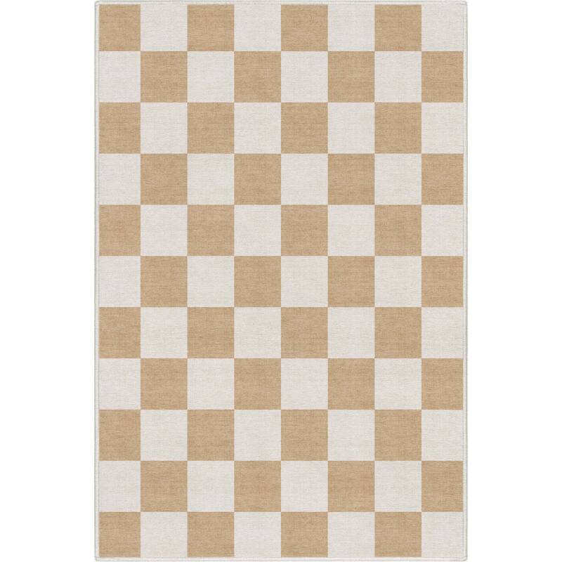 Well Woven Apollo Square Modern Geometric Flat-Weave Area Rug