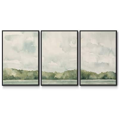 Riverside Views II - Multi Piece Framed Canvas