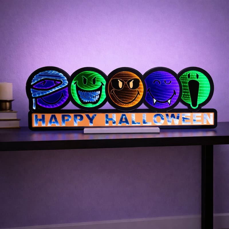 SmileyWorld(R) Happy Halloween Ekkolight 35"L