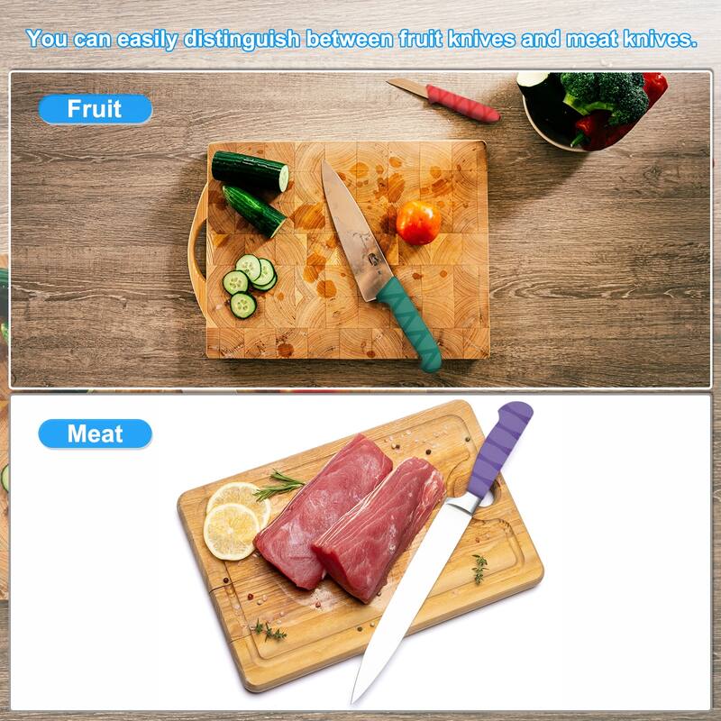 4PCS Cutting Knife Handle Heat Shrink Sleeve, X Pattern