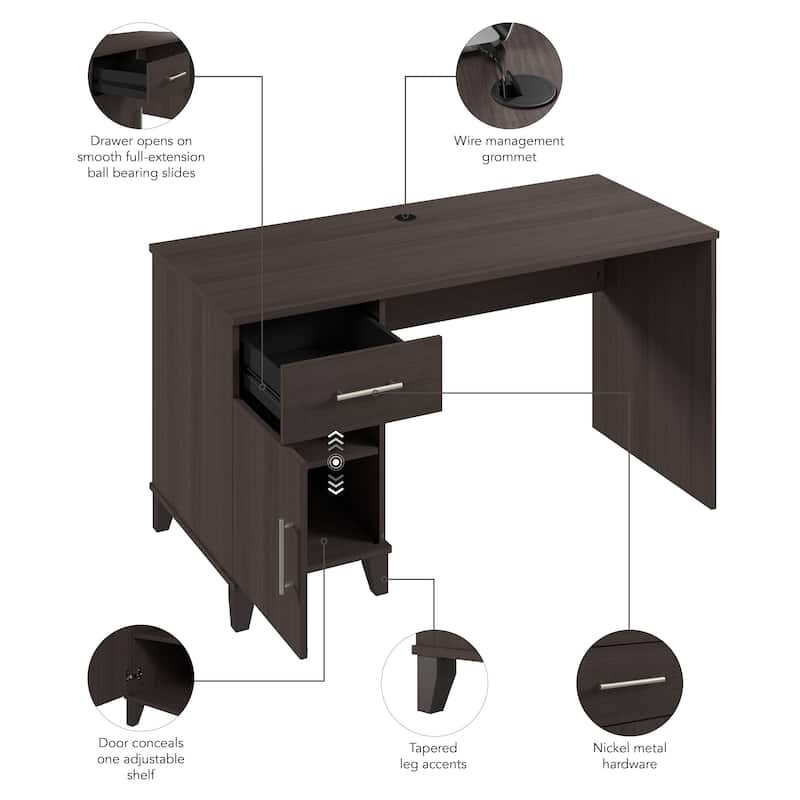 Somerset 54W Office Desk with Drawers by Bush Furniture