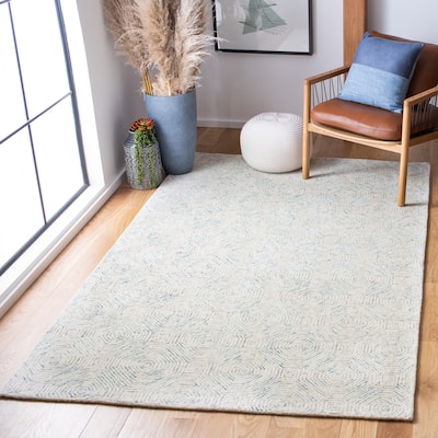 SAFAVIEH Handmade Abstract Lynn Modern Wool Rug