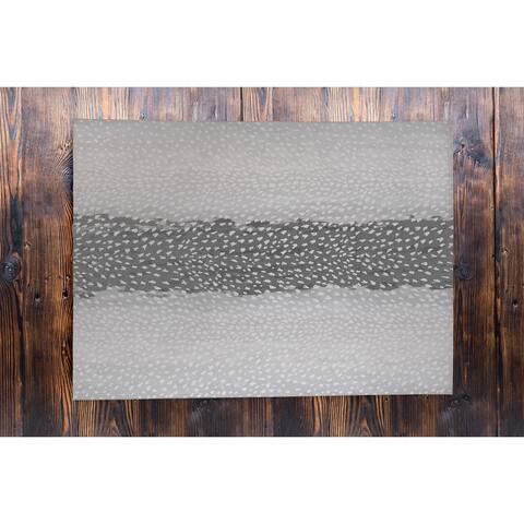 FAWN CHARCOAL SINGLE Outdoor Mat By Kavka Designs
