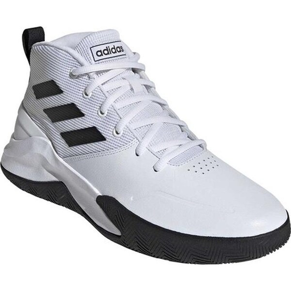 mens white adidas basketball shoes