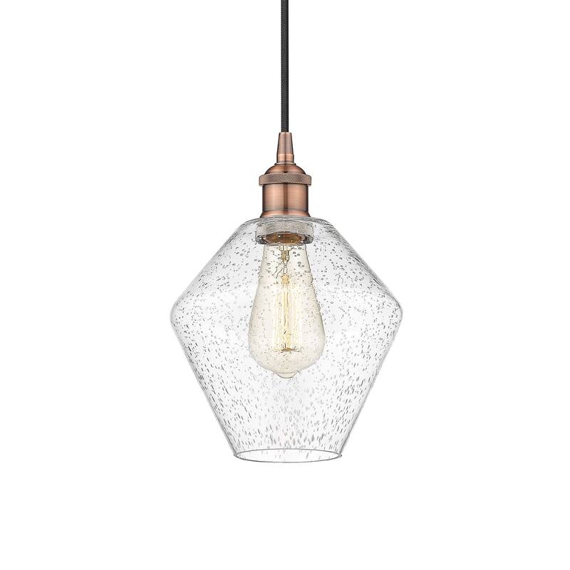 Innovations Lighting 616-1P-11-8 Cindyrella Pendant Cindyrella 8" Wide - Antique Copper / Seedy