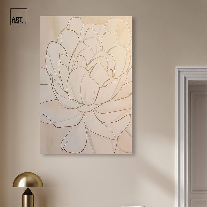 Sculpted Shards I Canvas by Art Remedy, Gallery Wrapped