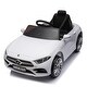 preview thumbnail 3 of 34, 12V Kids Ride-On Mercedes-Benz CLS 350 with Four-Wheel Suspension Parental Remote USB and SD Ports Ideal Christmas Gift