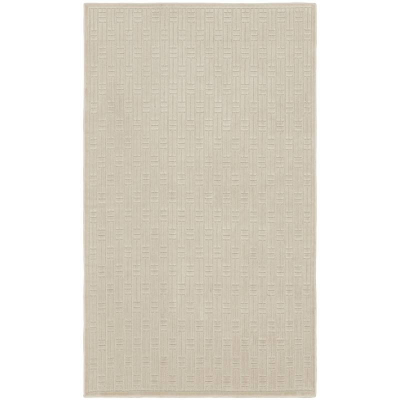 Nourison Washable Charm Indoor only Modern Geometric Area Rug