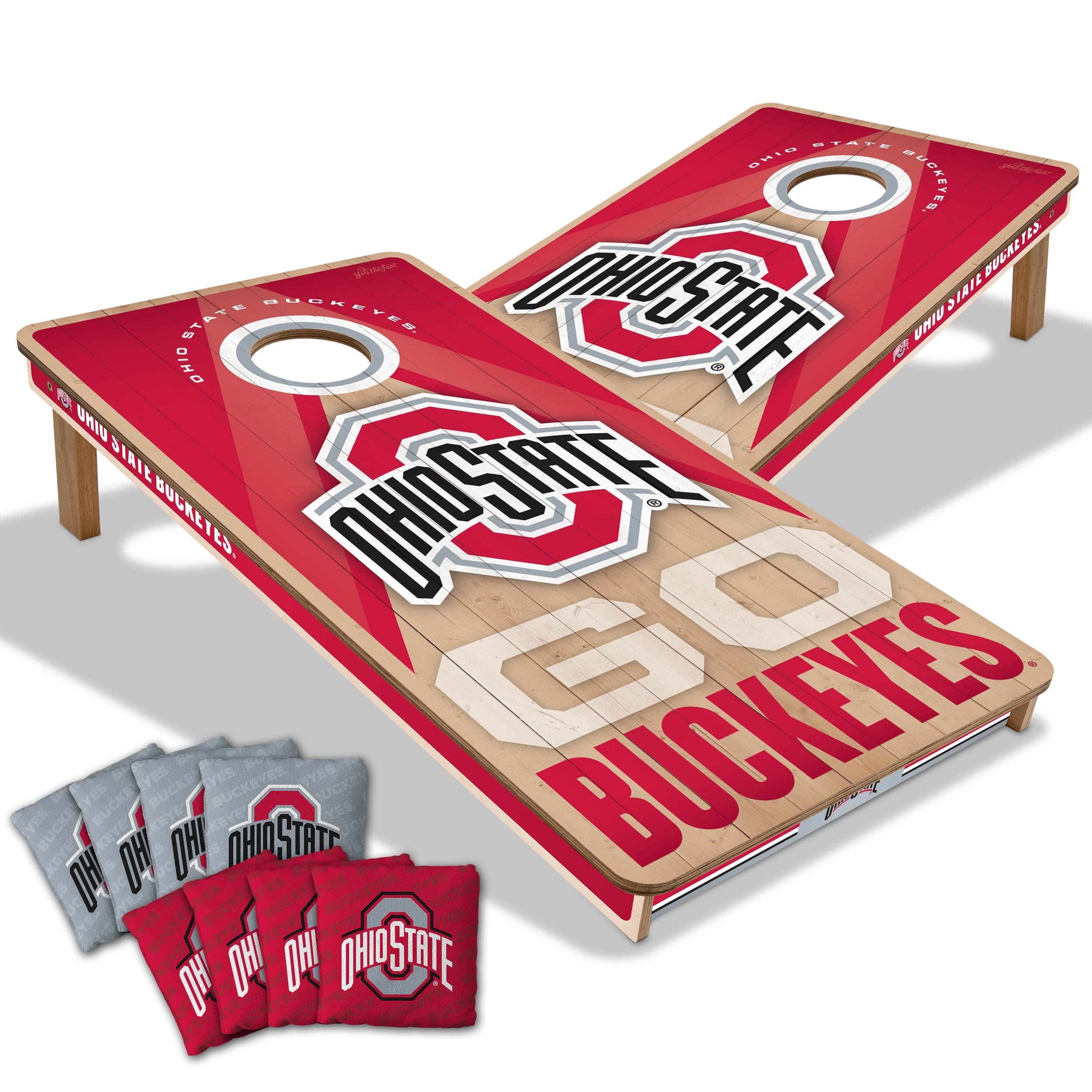 Ohio State Buckeyes NCAA 2x4 Professional Cornhole Board Set