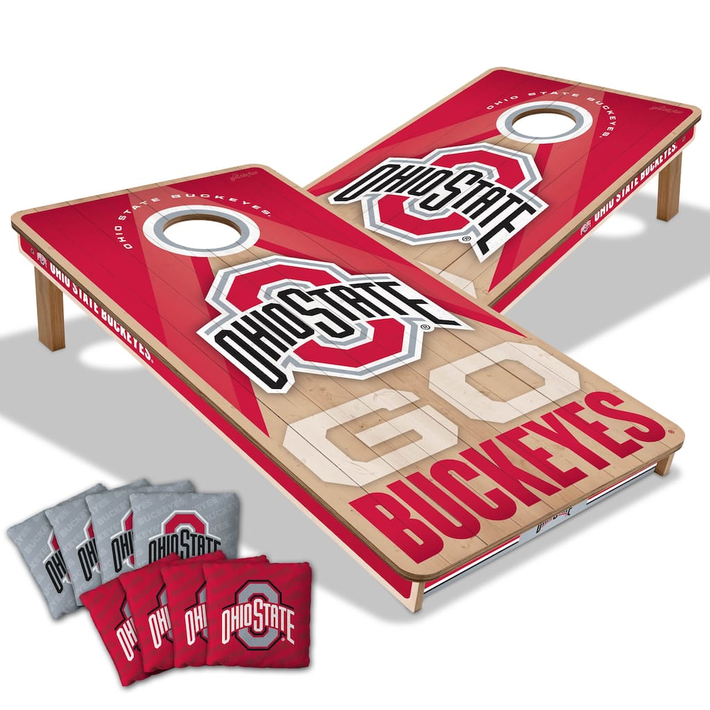 Ohio State Buckeyes NCAA 2x4 Professional Cornhole Board Set