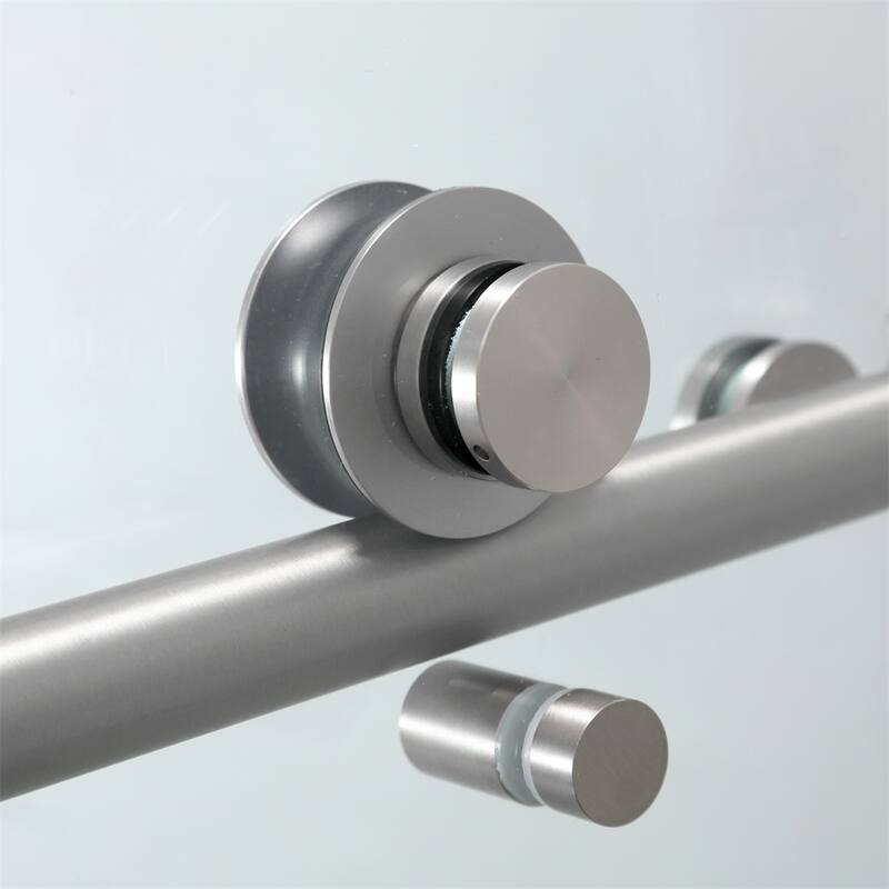 Frameless Shower Doors with Clear Tempered Glass