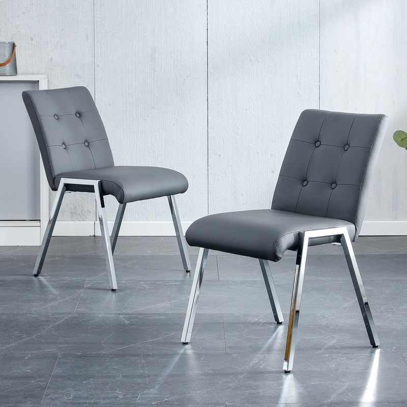 Metal high back on sale dining chairs
