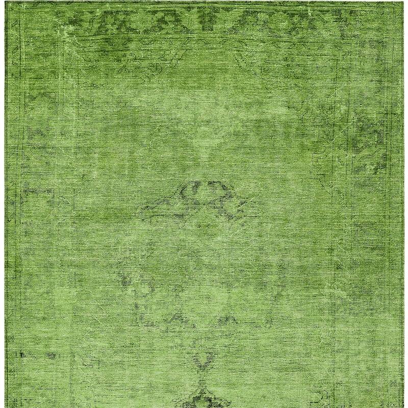 HomeRoots Oriental Traditional Rectangle Outdoor Rug