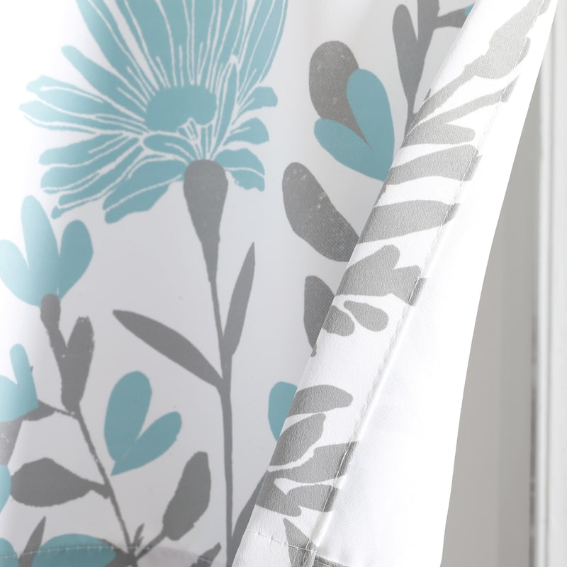 Lush Decor Aprile Light Filtering Valance - 18" x 52"