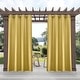 preview thumbnail 31 of 33, ATI Home Delano Indoor/Outdoor Grommet Top Curtain Panel Pair 54x120 - Sunbath