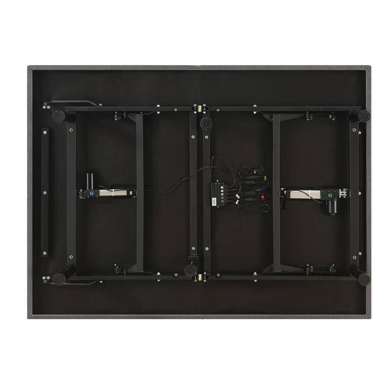 Hyde Grey and Black Adjustable Bed Base