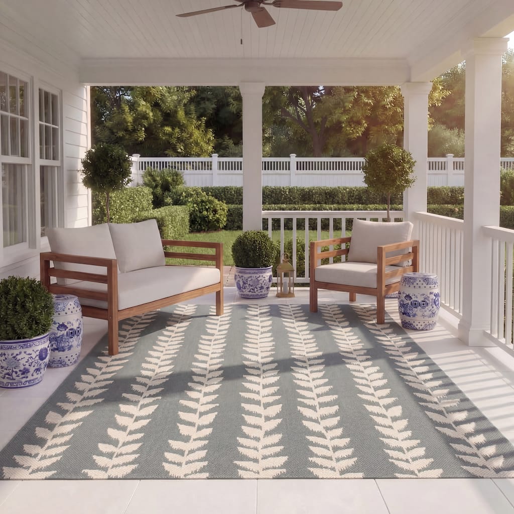SAFAVIEH Courtyard Muguette Indoor/ Outdoor Rug