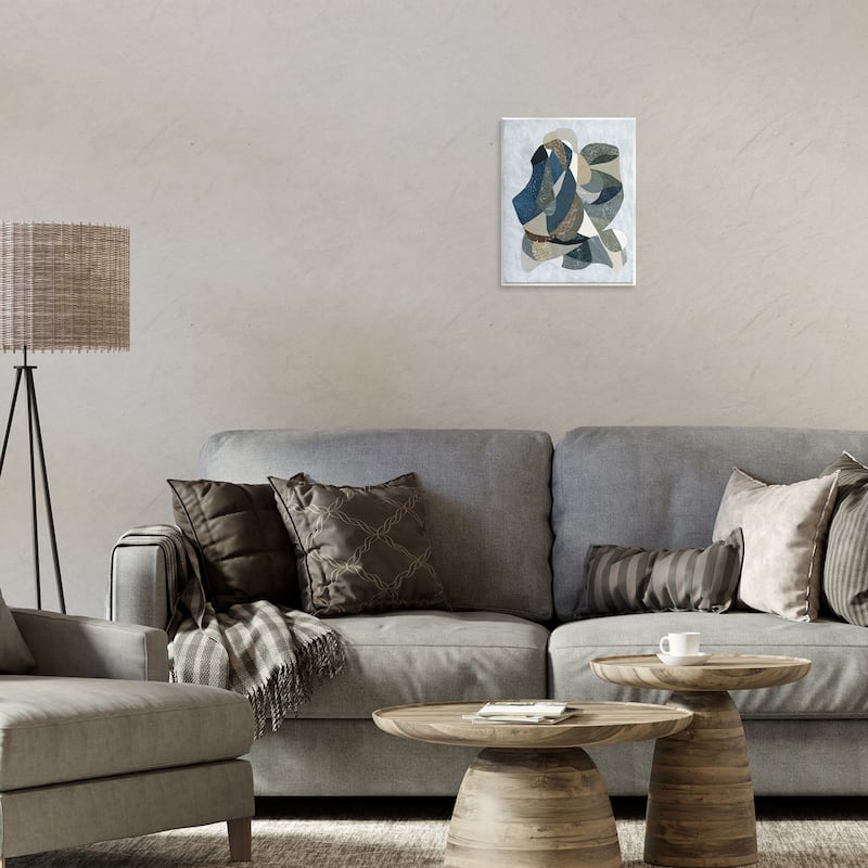 Stupell Intertwined Geometric Shapes Wall Plaque Art Design By Coco Good