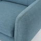 preview thumbnail 10 of 17, Josephine Mid-century Modern Tufted Fabric Upholstered Sofa by Christopher Knight Home