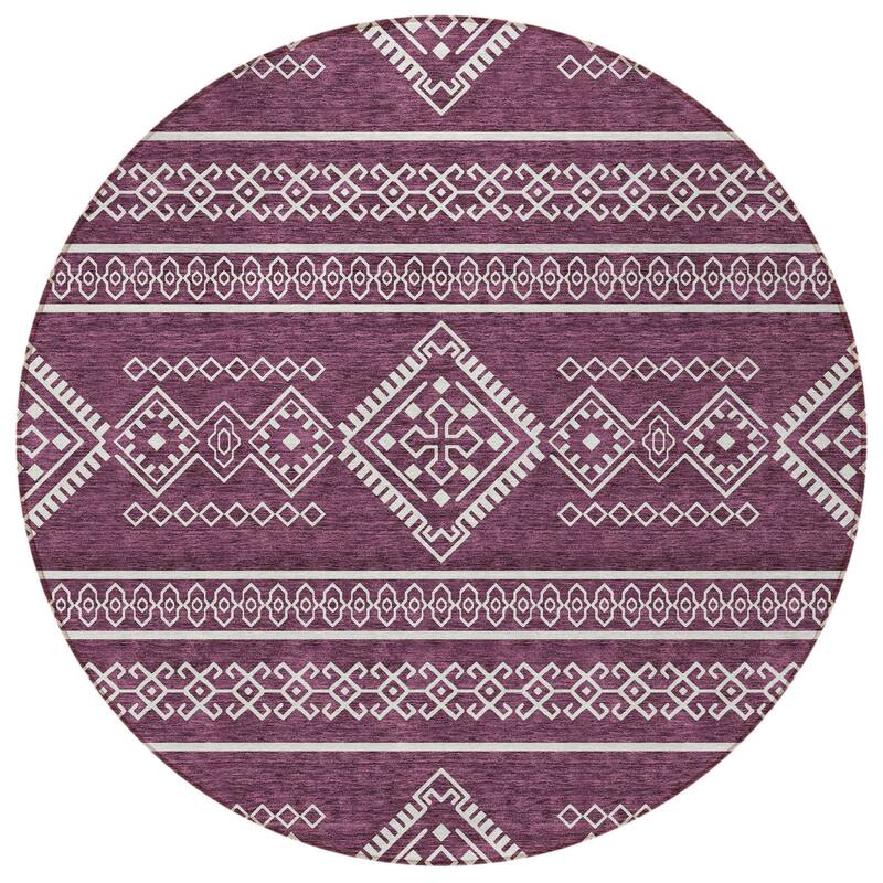 HomeRoots Southwestern Transitional Rectangle Outdoor Rug