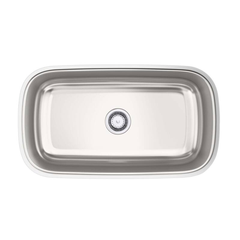 Sterling 36595 Valton 32-3/16" Undermount Single Basin Stainless Steel - Stainless Steel