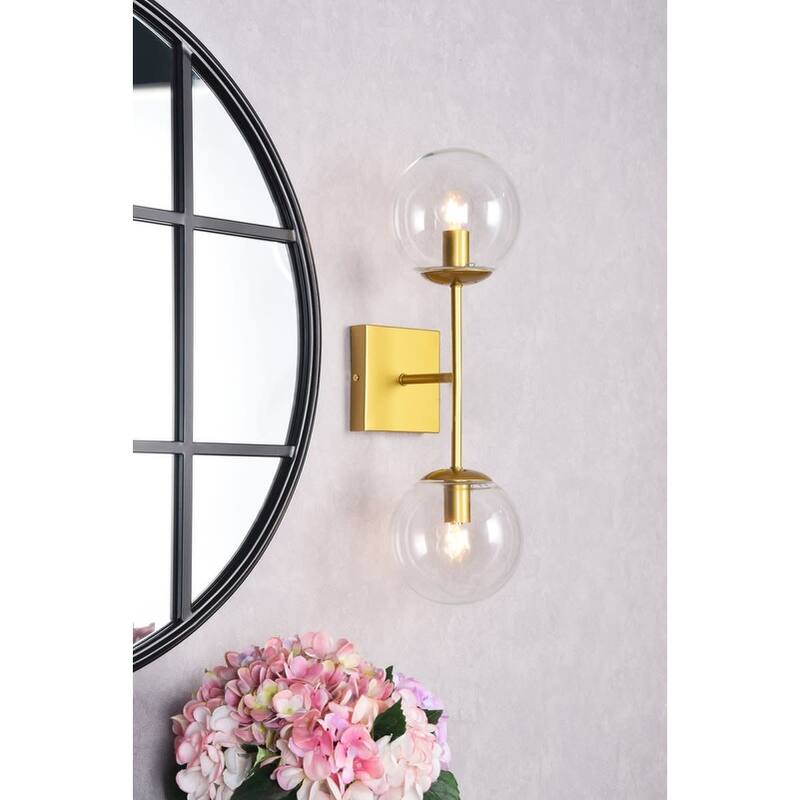 Elegant Lighting LD2357 Neri 2 Light 6" Wide Vanity Light