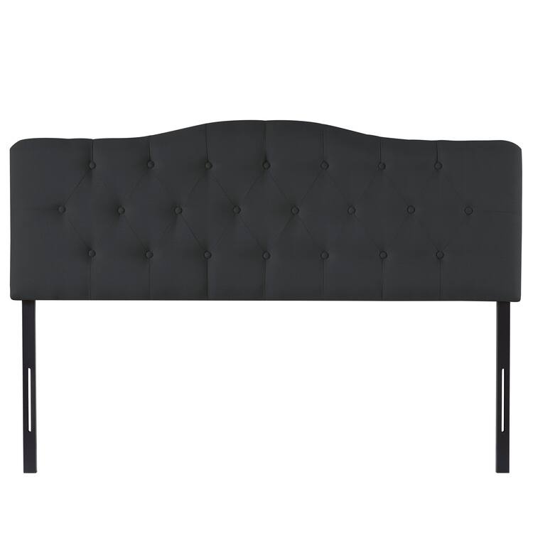 Cecilia Button Tufted Upholstered Headboard, Height Adjustable Headboards,Bed Backboard Premium Padded Fabric Headboard