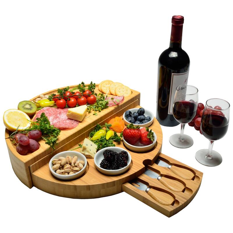 NCAA Georgia Tech Yellow Jackets Bamboo Cheese & Charcuterie Board