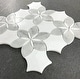 Water Jet - Marble Daisy Flower Pattern Mosaic Wall & Floor Tile - 1 ...