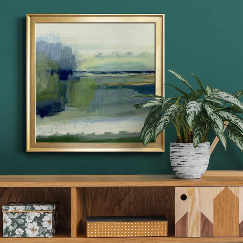Glistening Meadow Detail I-Premium Framed Canvas - Ready to Hang