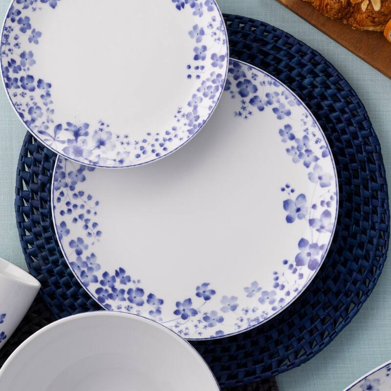 Noritake Bloomington Road 12-Piece Dinnerware Set, Service For 4