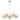 JONATHAN Y Libby 30" 5-Light Modern Woven Rattan/Iron LED Chandelier - 5 Light