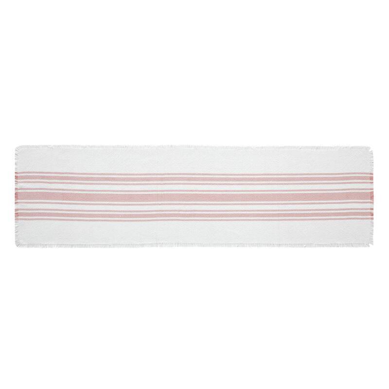 Antique White Stripe Runner