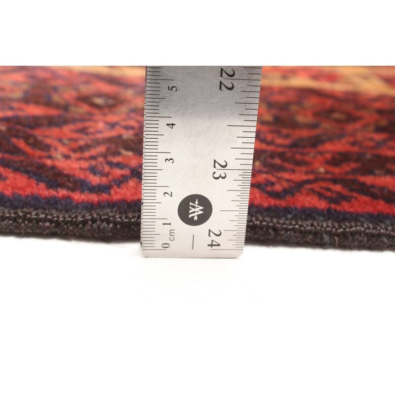 ECARPETGALLERY Hand-knotted Teimani Brown Wool Rug - 3'1 x 4'8