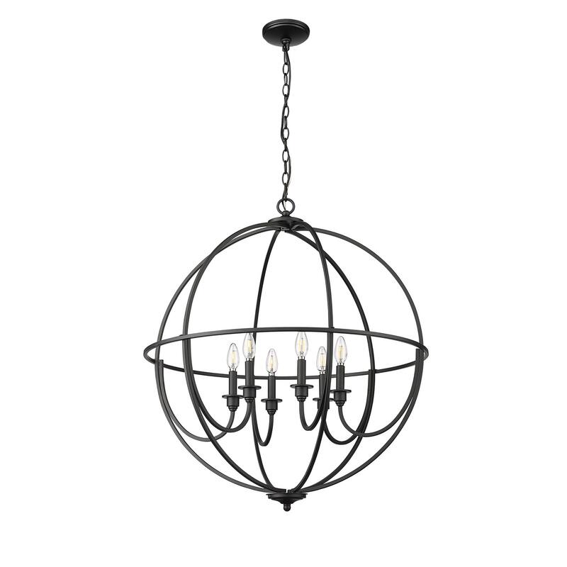 Millennium Lighting 12306 Artemis 6 Light 30" Wide Taper Candle Style