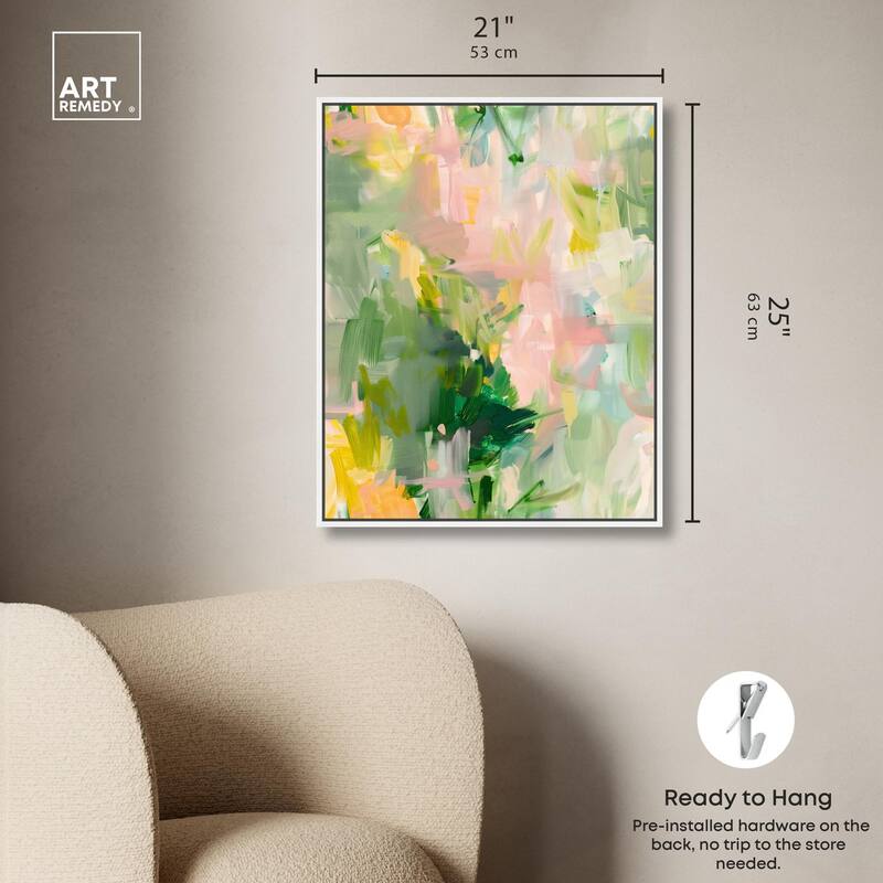 Quantum Hues II Canvas by Art Remedy