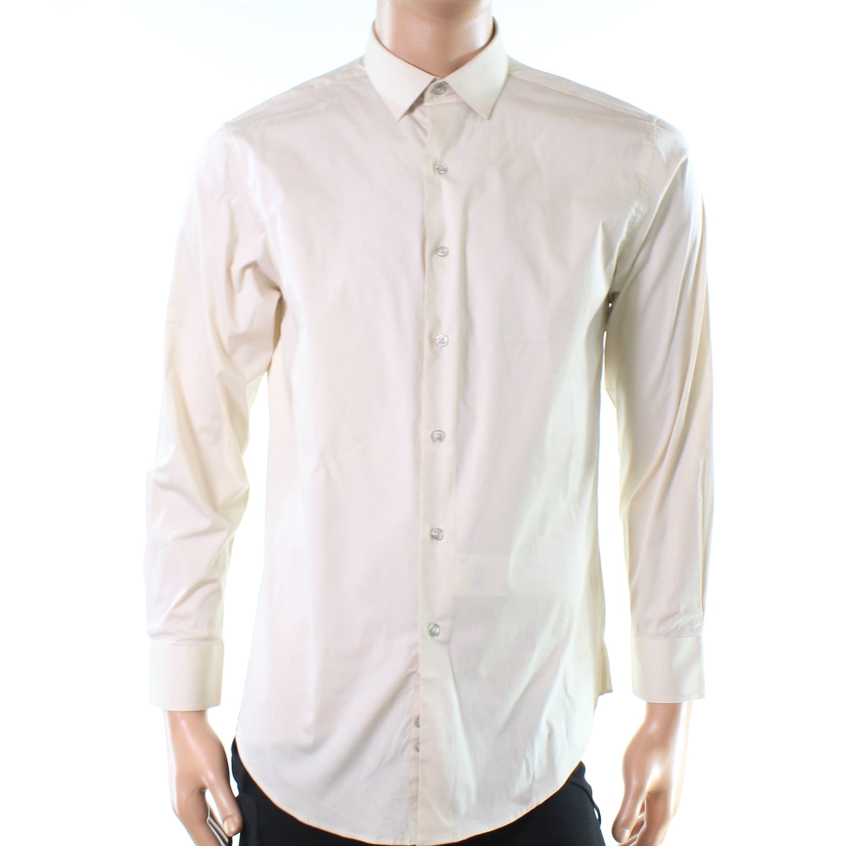 ivory slim fit dress shirt