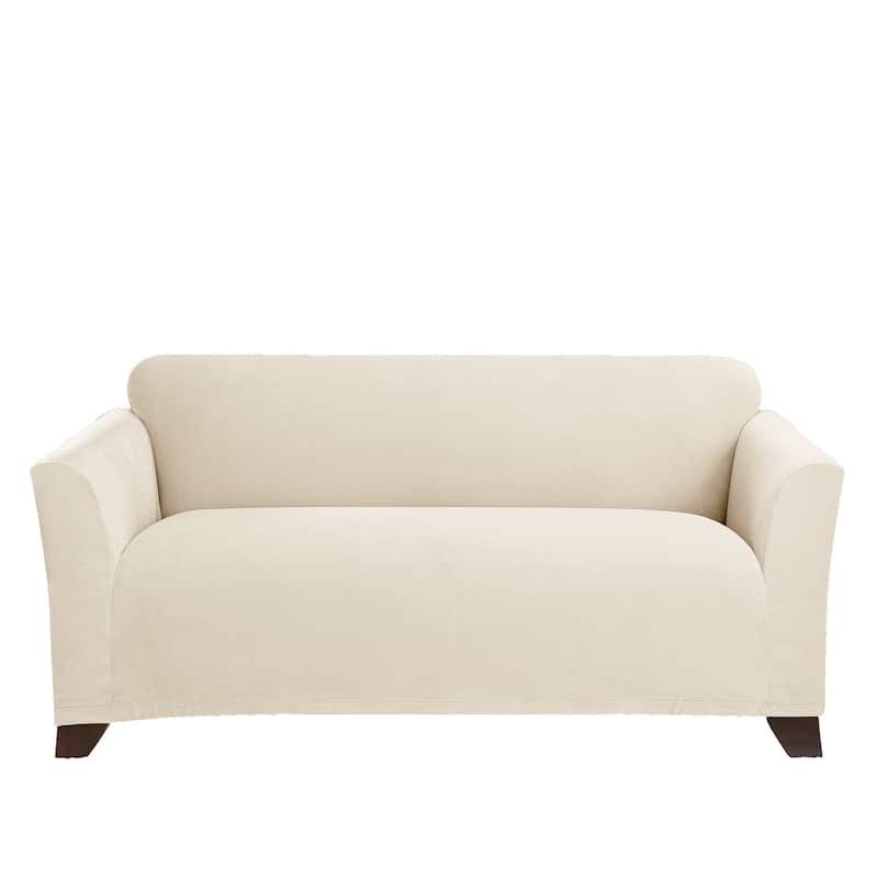 SureFit Stretch Morgan 1 Piece Loveseat Slipcover