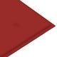 preview thumbnail 6 of 30, vidaXL Patio Queen Bench with Cushion 53.1" Solid Acacia Wood - 53.2" x 21.7" x 37.4"