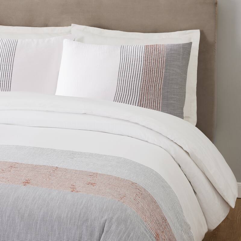 Laurel & Mayfair 3 Piece Holden Duvet Cover and Pillow Sham Set