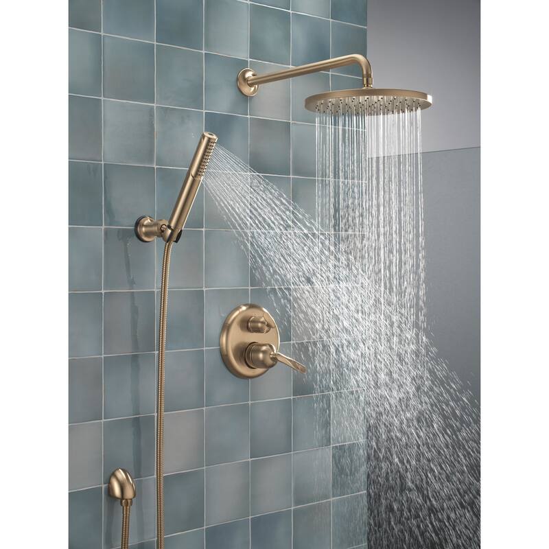 Delta 52162 Universal Showering 1.75 GPM Single Function Rain Shower - Lumicoat Stainless