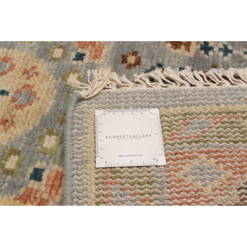 ECARPETGALLERY Hand-knotted Jules Serapi Grey Wool Rug - 7'11 x 10'1
