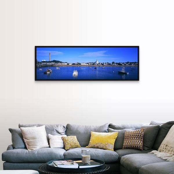 Shop Provincetown Ma Black Float Frame Canvas Art Free