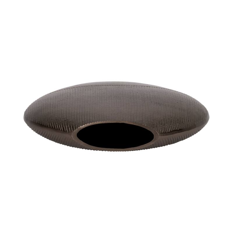 Modern Round Metal Table Vase - Flower Vase