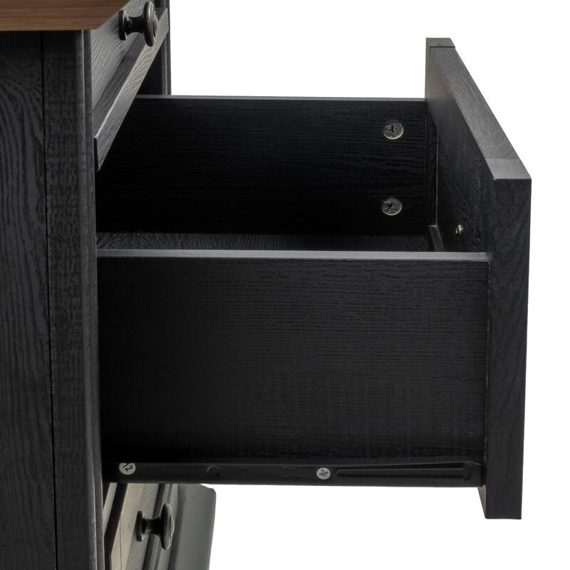 247 Shop At Home Lane Classic Traditional 3-Drawer Nightstand