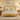 Modern Wooden Platform Bed Frame with Curved Rattan Cane Headboard