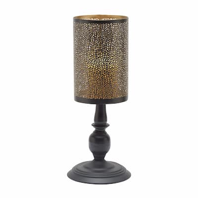 Elements Metal Pedistal Luminary - 16 In